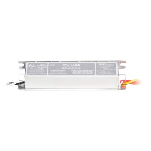 Fulham Lighting WH2-120-L Workhorse 2 Adaptable Electronic Fluorescent Lamp Ballast, 1 Count (Pack of 1), Silver
