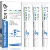 DEBAIY 3 Pack Anti-Wrinkle Eye Cream with Caffeine & Peptides - Reduces Dark Circles & Puffiness, Improves Skin Texture (Each 0.529oz | 15g)