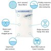 MicrodermaMitt Back Scrubber - Deep Exfoliating Mitt - Turkish Back Scrubber - Double-Sided Shower Exfoliating Back Scrubber - Bath Back Scrubber - Back Scrubber for Shower for Men and Women