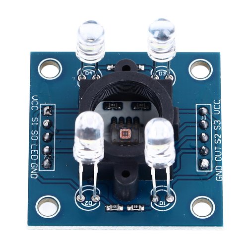 YWBL-WH Color Sensor, Color Sensor Module for Smart Home Robot and Lighting, Easy to Use and PCB Board, Sensor Blocks