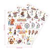 Crazy Night Circus Party Temporary Tattoos - 78 Styles,Circus Theme Party Decorations,Carnival Party Favors for Kids,Circus Birthday Party Supplies