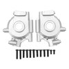 Aluminum Alloy RC Car Front Gearbox,Gear Box for Losi Baja Rey 1/10 RC Car (Silver)