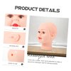 MERRYHAPY PVC Mannequin Head Stand Model Display Holder for Hats Scarves Wigs and Glasses Versatile Display Stand for Fashion Accessories and Cosmetology Use