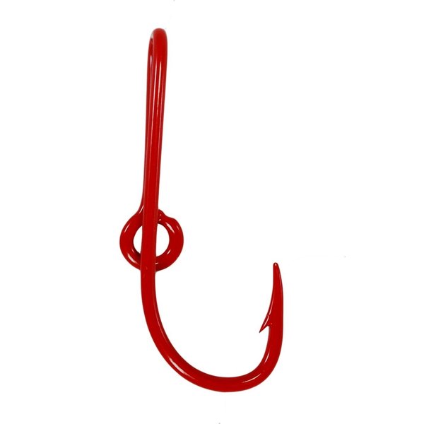 BT Outdoors Eagle Claw Red Hat Hook Fish Hook Hat Pin Hook Red Hat Hook Pin