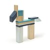 14 Piece Tegu Magnetic Wooden Block Set, Blues