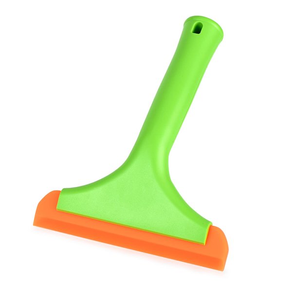 Gomake Small Silicone Squeegee Window Shower Squeegee,Auto Water Blade Squeegee for Shower Glass Door,Car Windshield, Window, Mirror, Bathroom,Countertop Cleaning