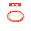 16pcs Hair Tie Bracelets for Women Men, Stylish Boho Hair Ties Bracelets Hair Elastics No Damage Ponytail Holders for Thick, Medium, Long Hair (4 Styles, 4 Colors)