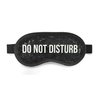 Fisura - Cooling gel eye mask do not disturb. Black eye mask. Gel mask for puffy eyes and dark circles. Cold/Warm Therapy. Includes a Storage Pouch. 7,28 x 3,54 inches