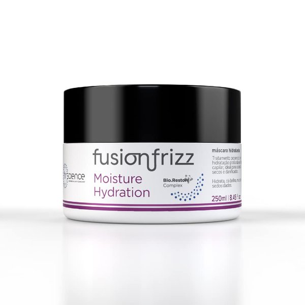 BR Science | Fusion Frizz Moisture Hydration Hair Mask | Moisturizing For Dry And Damaged Hair | 250 ml / 8.45 fl.oz.