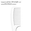 T3 Detangle Duo Brush Set | Detangling Brush and Shower Comb Set | Comb to Disperse Liquid & Brush to Detangle Wet Hair| For All Hair Lengths and Textures, white, 1 Count (Pack of 1)
