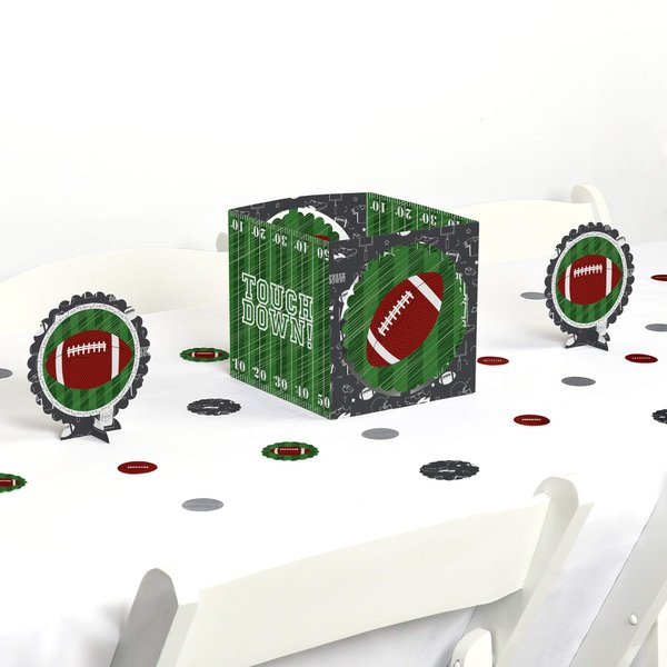 End Zone - Football - Baby Shower or Birthday Party Centerpiece & Table Decoration Kit