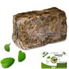 Aroma Depot African Black Soap 8 oz. Scented Lemongrass Bar Handmade with Shea Butter, and Essential Oil. 100% Natural Infused Soap For Face and as a Body Wash.