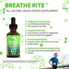 Organic Mullein Liquid Drops With Chlorophyll for Lung Detox Plus Irish Sea Moss, Spirulina, Licorice, Tart Cherry, Lobelia, Motherwort, And Elderberry For Men Women Health Supplement Vitamin (2)