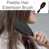 Boar Bristle Hair Brush Paddle Detangling Brush for Curly Fine Wavy Natural Tangled Hair Anti-static Hair Brush with Nylon Quill Massage Hair Extension Brush for Women, Men and Kids