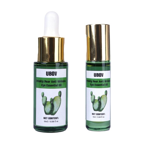 Complex Essential Oil Eye Anti-Wrinkle; Moroccan Cactus Anti-Wrinkle Serum, Dark Circles Eye Treatment, Moisturising & Wrinkle Reduction