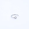 FANSING Fakes Nose Rings Faux Nose Ring 20g Nose Ring Nose Hoop 20 Gauge 8mm Septum Ring Faux Septum Ring Lip Ring Surgical Steel Piercing Jewelry Silver 1PCS