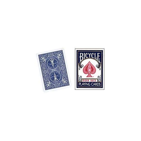 Blank Face Cards (Bicycle) - blue by US Playing Cards