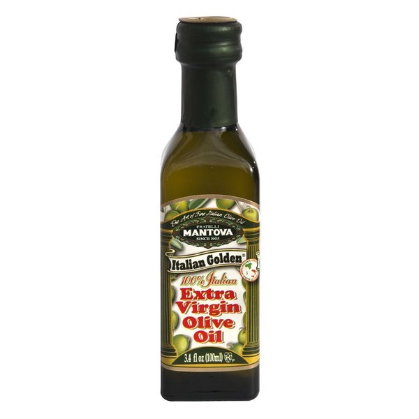 Mantova Extra Virgin Olive Oil 3.4 fl.oz (Pack of 4)