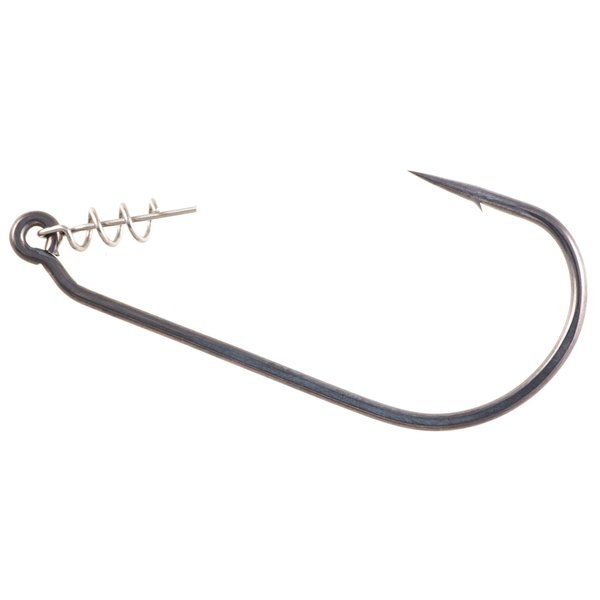 Owner American 5168-156 TwistLock Soft Plastic Hook with Centering-Pin, Multi, 5/0 (4 per pack)