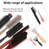 Mozeat Lens 5 Pieces Hair Brush Cleaner Tool Kit Including Dual-Headed Brush, Cleaning Claws, and Brushes for Home and Salon Use