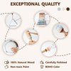 Baby Musical Instruments | Montessori Wooden Toys for Toddlers 1-3, Neutral Color Percussion Instruments Set with Modern Boho Xylophone Tambourine, Educational Musical Toys for Boys Girls 3+