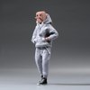 1/12 Scale Male Clothes,Men's Hoodie Pants Trousers Clothing for 6inch Male Action Figure Body Doll (Gray Color)