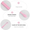 EXCEART 30pcs Ear Wax Cleaner Disposable Ear Pick Ear Cleaner Ear Spoon Ear Wax Remover Tool Ear Cleansing Tool (Random Color)