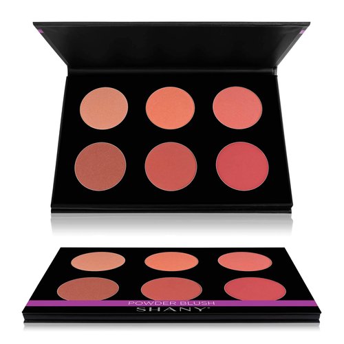 SHANY Shimmer & Matte Warm-Toned Blush Palette - Layer 6 - Refill for the 6 Layer Mini Masterpiece Collection Makeup Set