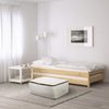 2PCS Canvas Storage Bag, 12OZ Thick Soft Breathable Closet Organizer for Beddings, Comforters, Pillows, Blankets, Clothes, 25.6×18.5×8.7inch, Beige