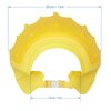 Baby Shower Cap Waterproof Shampoo hat for Children Toddler Girls Boys Protect ears eyes.Adjustable Silicone Bathing Crown.