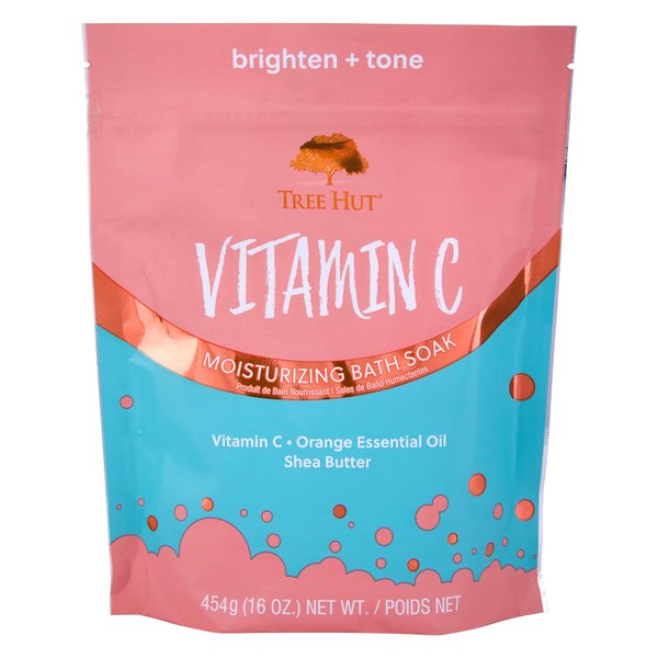 Tree Hut Brightening Bath Soak Vitamin C, 16 oz