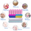 Nail File and Buffer Set (16 Pack), Nail File Kit Professional Nail Files & Buffers Manicure Supplies Filer Buffer for Natural Nails, 100/180 Grit 7 Way Nail Filing Polishing Buffer for Nail Care