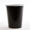 Solid Black Paper Cups - 12 oz (Pack of 10) - Disposable Drinkware - Perfect For Parties, Events & Gatherings