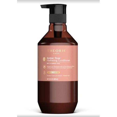 Theorie SAGE, AMBER ROSE, Hydrating Conditioner, dry to normal hair, Amino Complex, 27 fl oz / 800 ml