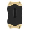 Colibri Premium V-Cut Cigar Cutter - Ergonomic Stainless Steel Spring-Loaded Blade, Ideal for up to 60+ Ring Gauge - Gift for Cigar Enthusiasts (Brushed Gold)