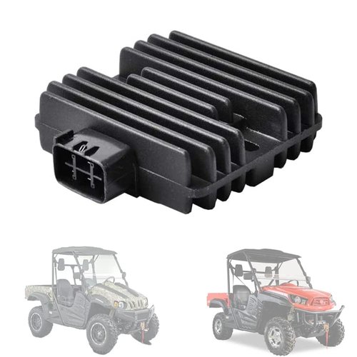 Chikia Voltage Regulator Rectifier Compatible with Hisun 400 500 700 UTV,Massimo MSU,Coleman UT,Axis,Cub Cadet,Bennche Bighorn (Except vector400/500/700)