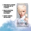 L'Oreal Paris Feria Multi-Faceted Shimmering Permanent Hair Color, Very Platinum, Pack of 1, Hair Dye