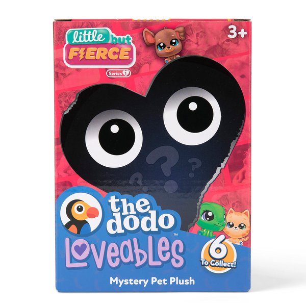 Dodo The Loveables Mystery Plush, Blind Box, Series 1, Animal Plush, Plush Collectible, Officially Licensed Merch
