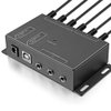 ICESPRING Infrared Repeater System IR Repeater Kit Control Up to 10 Devices Hidden IR System Infrared Remote Control Extender Kit