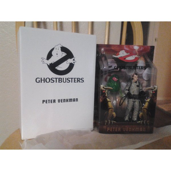 Ghostbusters Mattel Exclusive 6 Inch Action Figure Peter Venkman with Slimer