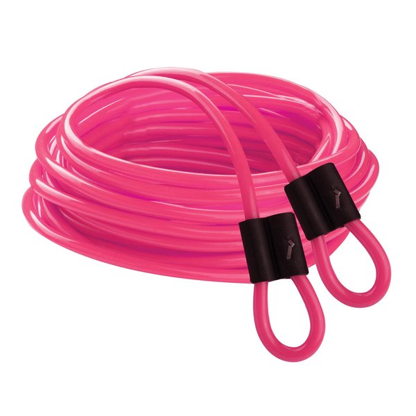 Champion Sports DD Series Double Dutch Licorice Jump Ropes - Pink, 16-Feet (Set)