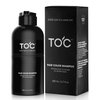 TOC Hair Dye Shampoo 3 in 1, Natural Herbal for Women Men, Hair Color For Gray Hair Coverage, Root Cover Up, Long-lasting Color Up To 3-4 Weeks, Instantly In 10 Minutes - Brown Black 400 Ml