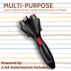 Automatic Hair Braider with 800 Mini Rubber Bands, Tail Comb & Electronic Braiding Machine - Roller Styling Tool for Tangling (Black)