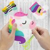 Cymbana Kids Sewing Kit Make Your Own Creative Felt Plush Animals Toy Craft Art Set for Beginners, Girls Gifts for Children 6+