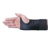 Rolyan D-Ring Left Wrist Brace, Size Medium Fits Wrists 6.75"-7.5", 7" Regular Length Support, Black Brace with Straps and D-Ring Connectors to Secure and Stabilize Hands and Wrists