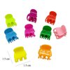 Generic Mini Hair Claw Clips Claws Clutcher, Plastic Hair Pins Clamps for Girls, Teens, Kids & Women, Hair Accessories, Mix Colors, 50 Pcs Multicolour Mini Hair Clips