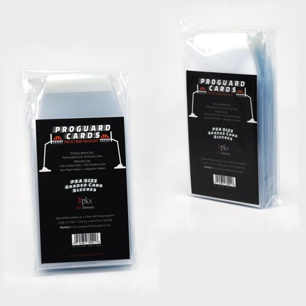 300 PSA Perfect Fit Sleeves Graded Card Sleeves for PSA Slabs & More