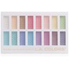 L.A. COLORS 16 Color Eyeshadow Palette, Haute, 1.02 Ounce