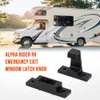Alpha Rider RV Window Latch Knob, RV Emergency Exit Window Latch Mount Kit Replacement,Camper Window Lock Holder