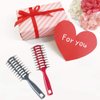 Hair Brush for Blow Drying for Pro [ Made in Japan ] Quick Dry 9 Row Hair Styling Brushes for Separating, Shaping and Defining Curls, Vented Hair Brush Detangler for Women and Men (Red)